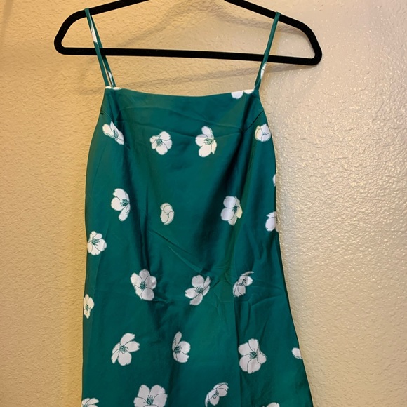 ultra mini dress green